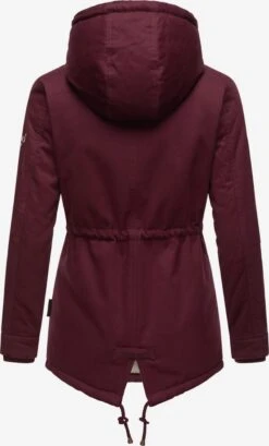 Marikoo Winterjassen Winterjas Manolya Dames Wijnrood -Mode Kleding 6938d271209ad7a1367d35889e3b1d82