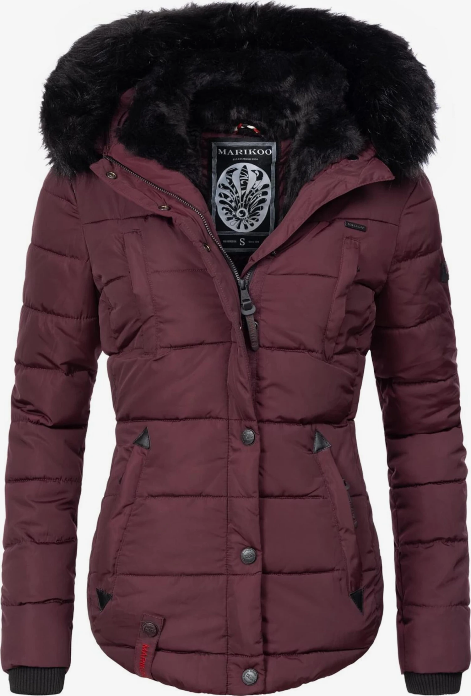 Winterjassen Winterjas Lotusblüte Dames Bourgogne Marikoo Winterjassen Winterjas Lotusblüte Dames Bourgogne -Mode Kleding 6e3120d52d6b21079da356325d9fd96b scaled