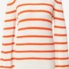 B.young Fijngebreide Truien Trui MILJA Dames Oranje -Mode Kleding 6f1368a99c86e75661891e0b804d18ea