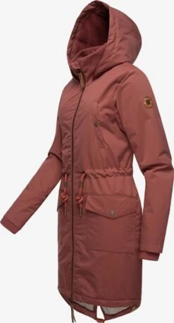 Ragwear Parkas Winterparka Crescend Dames Roestbruin -Mode Kleding 70692e7b737178ce71ea1c613a086a8a