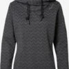 Ragwear Hoodies Sweatshirt GRIPY Dames Zwart -Mode Kleding 7096dbe86b952afb3d946bf6309131b0