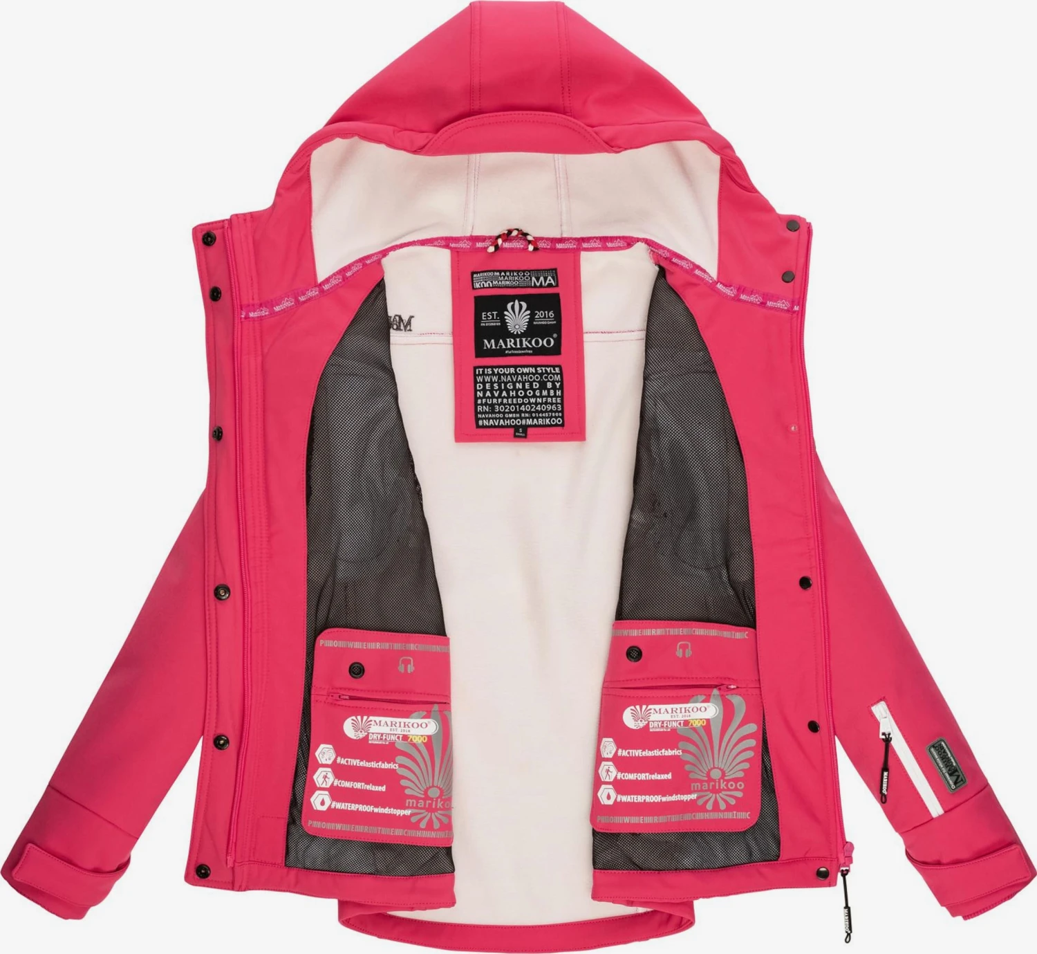 Tussenjassen Tussenjas Kleine Zicke Dames Pink Marikoo Tussenjassen Tussenjas Kleine Zicke Dames Pink -Mode Kleding 70b10449960c4342e33f6ff169018020
