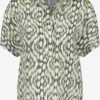 Gerry Weber Blouses Met Korte Mouw Blouse Dames Olijfgroen / Lichtgroen -Mode Kleding 78717837e02c1909e0df36ee3a00778d