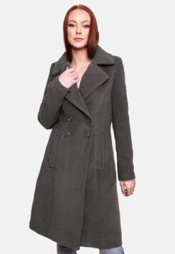 Navahoo Wintermantels Wintermantel Wooly Dames Antraciet -Mode Kleding 7d4d2d470dd902996c836c2ecf64b63a
