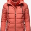 Marikoo Winterjassen Winterjas Taisaa Dames Koraal -Mode Kleding 7e6c148d4d438145bbc10a7def524d80