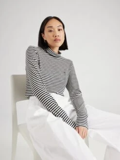 MEXX Longsleeves Shirt NORA Dames Wit -Mode Kleding 7f21f2ddd082950e6ffa8ae092a3ac27