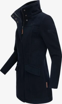 Marikoo Wintermantels Wintermantel Dames Navy -Mode Kleding 7f8fe50eac08a358e82c0cba2badb0d4