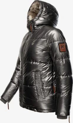 Navahoo Winterjassen Winterjas Tikunaa Dames Antraciet -Mode Kleding 820125e268f36a500caf290d2ab092a7