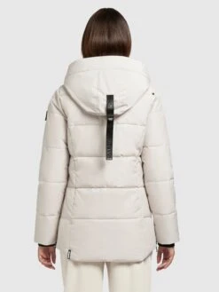 Khujo Winterjassen Winterjas Eunice Dames Offwhite -Mode Kleding 8ae2b3ca32d064a5230ed18e95a7b7f8