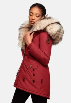 Navahoo Parkas Winterparka Sweety Dames Rood -Mode Kleding 8e0c8084ac7d0002472bc5baeef434af