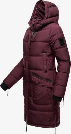 Marikoo Wintermantels Wintermantel Chaskaa Dames Bordeaux -Mode Kleding 915252ca0db083f9fc685ea6b20aecfc