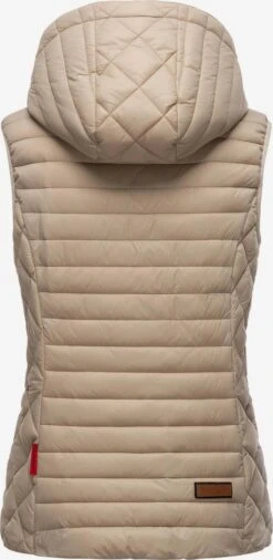 Marikoo Bodywarmers Bodywarmer Hasenpfote Dames Lichtbruin -Mode Kleding 96ac54ccbf1eb07802da65824a8552a9