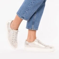 Paul Green Fashion Sneakers Sneakers Laag Dames Goud -Mode Kleding 98152c51bc1e33bdd2e125ebe0e2ab42