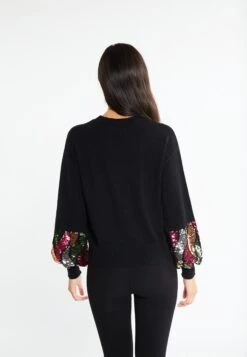 Faina Fijngebreide Truien Trui Caneva Dames Zwart 4 Faina Fijngebreide Truien Trui Caneva Dames Zwart -Mode Kleding 9914b18dd87319edd047194876586057