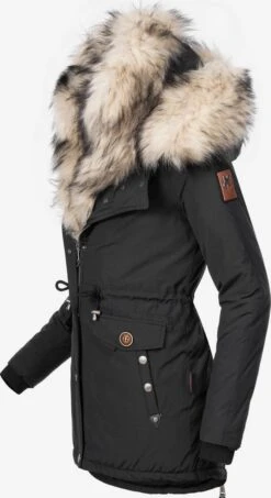 Navahoo Parkas Winterparka Sweety Dames Zwart -Mode Kleding 99372a25554cc4f4977bed95619376af