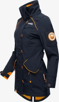 Marikoo Outdoor Jassen Functionele Jas Soulinaa Dames Navy -Mode Kleding 9a6c6cf648547fed55774843076b67cc