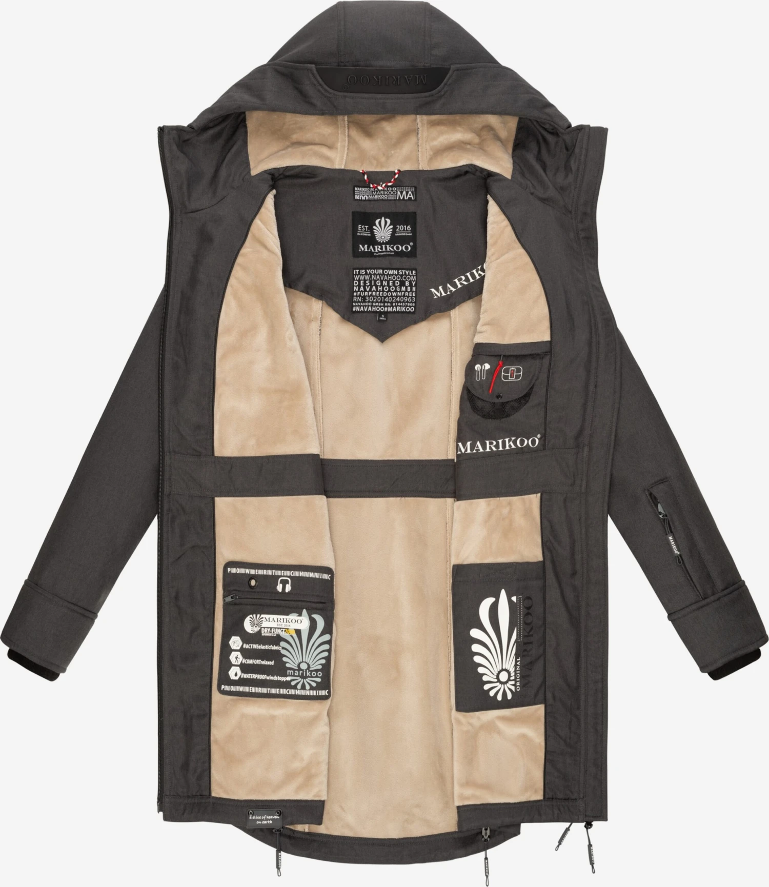 Parkas Tussenparka Dames Aardetinten Marikoo Parkas Tussenparka Dames Aardetinten -Mode Kleding a37b419e8ed3a08c4126ee7071b19656 scaled