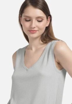 HELMIDGE Mouwloze Shirts Top Dames Grijs -Mode Kleding a479e8017b75c0c17969e9a72d683eef