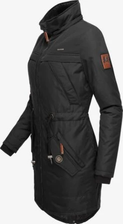 Marikoo Parkas Winterparka Kamii Dames Zwart -Mode Kleding a86d14c26b77aaeb189fb09b90bd2203