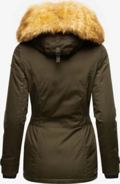 Navahoo Winterjassen Winterjas Laura Dames Kaki -Mode Kleding a91eac742d367a9df817983373a6edcb