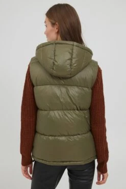 OXMO Bodywarmers Bodywarmer TABITA Dames Olijfgroen -Mode Kleding ab921b83eab8aa85ce8f45e378cb5205