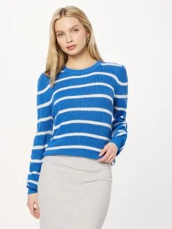 B.young Fijngebreide Truien Trui MILJA Dames Blauw -Mode Kleding ae7ecb75e7ea5810052824ea98ab3620
