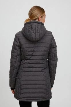 OXMO Winterjassen Winterjas NELLY Dames Zwart -Mode Kleding b0b64da7e9d95e875dce56e7ad456ed4