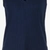 HELMIDGE Mouwloze Shirts Top Dames Blauw -Mode Kleding b2c4562e4fb349ed971229b4a4308b4c