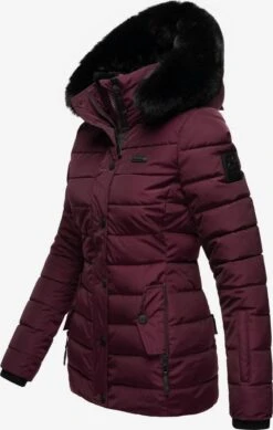 Navahoo Winterjassen Winterjas Milianaa Dames Aubergine -Mode Kleding b54e0d8fa3a036d0e4041fe6632fbfd6