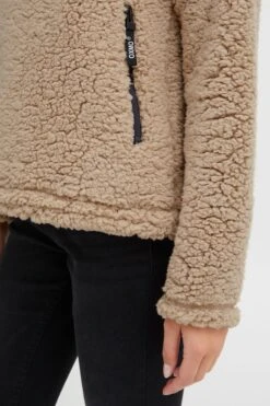 OXMO Truien Trui ELINA Dames Beige -Mode Kleding b7fdafd4bbba55e7fb8aeff17d6522a9