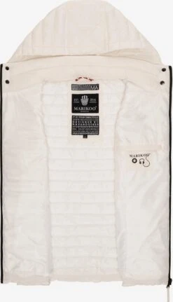 Marikoo Bodywarmers Bodywarmer Hasenpfote Dames Offwhite -Mode Kleding b96093911b1f612b3a487a8c46bbac11