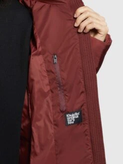 Khujo Wintermantels Wintermantel HAZELLE Dames Roestrood -Mode Kleding b9faf7624f25a8febfa313cf2eacedb1