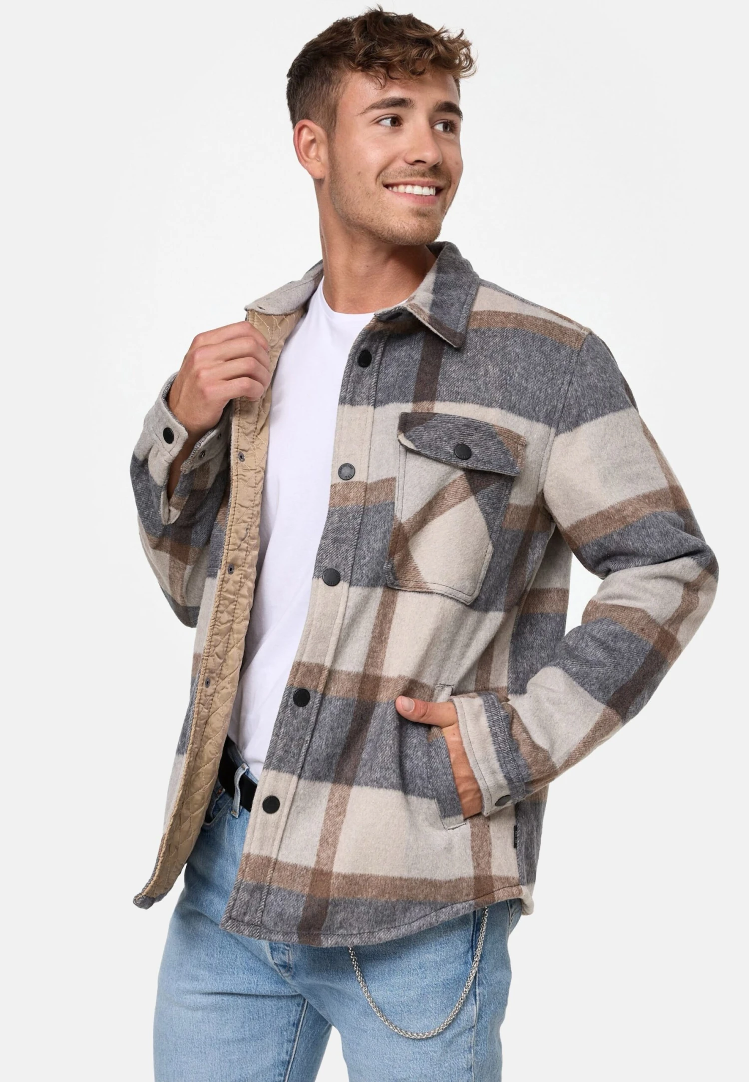 Tussenjassen Tussenjas Spin Heren Grijs Indicode Jeans Tussenjassen Tussenjas Spin Heren Grijs -Mode Kleding c07457cf6991c92866cf26572f6d0071 scaled