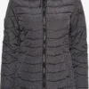OXMO Winterjassen Winterjas NELLY Dames Zwart -Mode Kleding c1eb222726841f70624028ff9e1edd36