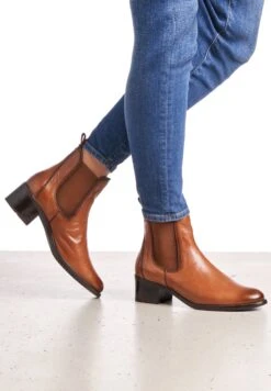 Lloyd Enkellaarsjes Chelsea Boots Dames Bruin -Mode Kleding c2378763ca34d90fe604c5ed6225acbc
