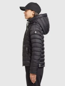 Khujo Winterjassen Winterjas Lovina Dames Zwart -Mode Kleding c2ddd83ec1dcc675085b907f2ca96ffa