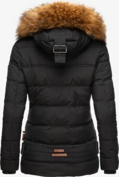 Navahoo Winterjassen Winterjas Zoja Dames Zwart -Mode Kleding c32e73aca9b0eb073b0c40812b2d1fc9