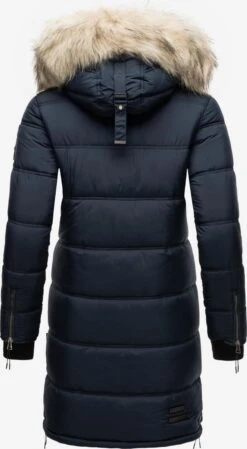 Marikoo Wintermantels Wintermantel Chaskaa Dames Navy -Mode Kleding c6aaae7a2ad0827f970e83a53df67c04