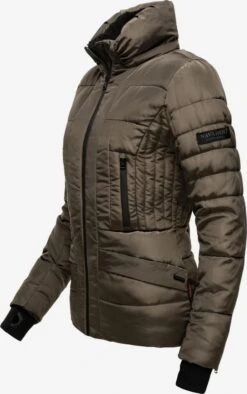 Navahoo Winterjassen Winterjas Adele Dames Taupe -Mode Kleding c6d89fc9e91c790fb6755113e549a695