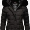 Marikoo Winterjassen Winterjas Qesraa Dames Zwart -Mode Kleding c9ef3dee4978bc0a4bd0abc540ec82a8