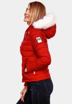 Marikoo Winterjassen Winterjas Nasriin Dames Rood 8 Marikoo Winterjassen Winterjas Nasriin Dames Rood -Mode Kleding ca8363ef4a7b543c1fa277658d618d7c