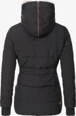 Marikoo Winterjassen Winterjas Nekoo Dames Zwart -Mode Kleding cbf242df3ee9ab3959d946a727f8e727