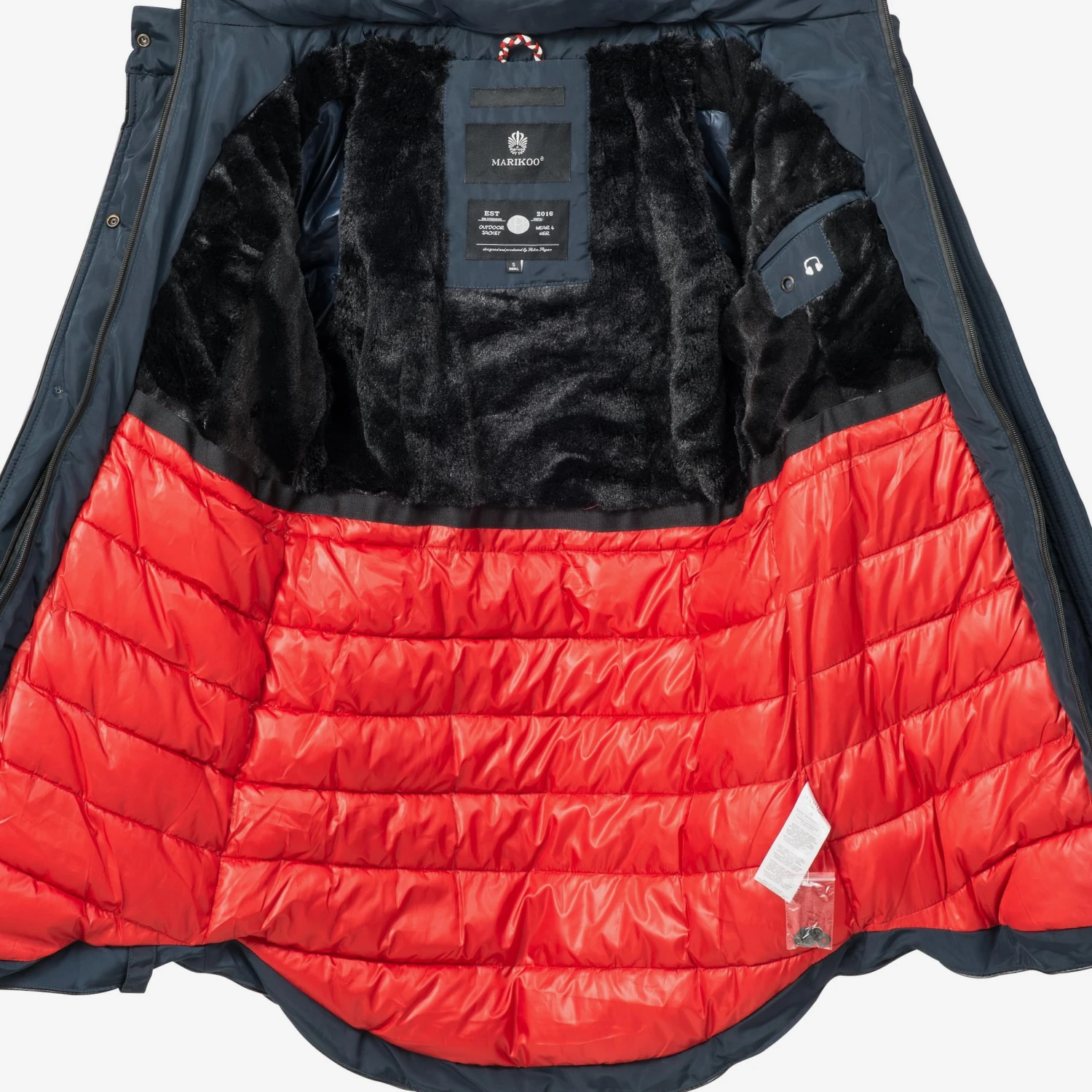 Wintermantels Wintermantel Moonshine Dames Blauw Marikoo Wintermantels Wintermantel Moonshine Dames Blauw -Mode Kleding cd55ba7edaee7fca0788940eb53f9b7f