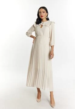 Faina Maxi Jurken Jurk Dames Wolwit -Mode Kleding cd6cfb4ceefaed33d6a6ecfe680296c1