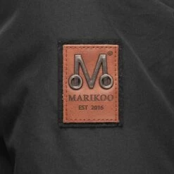Marikoo Parkas Winterparka Kamii Dames Zwart -Mode Kleding cfc3fff713e7203b6a947878ff06a6b1