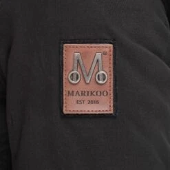 Marikoo Winterjassen Winterjas Bikoo Dames Zwart -Mode Kleding d0a09975a356a9e724e6986158e1cd23