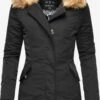 Marikoo Parkas Winterparka Karmaa Dames Zwart -Mode Kleding d15136f470d28da4c4164c155e0fb45c