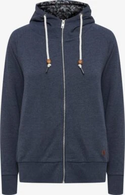 OXMO Sweatvesten Sweatvest ULLA Dames Donkerblauw