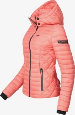 Marikoo Tussenjassen Tussenjas Samtpfote Dames Koraal -Mode Kleding d4d3356ce93ef6fbff406d05dbede06a