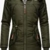 Marikoo Parkas Winterparka Kamii Dames Olijfgroen